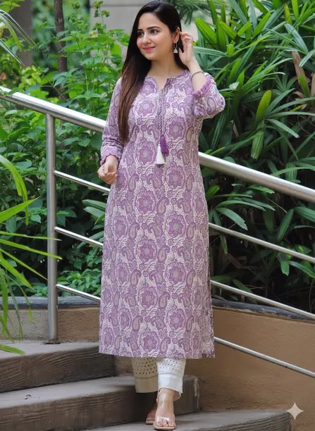 Floral Print Kurti