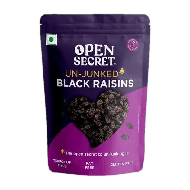 Seedless Black Raisins 500g